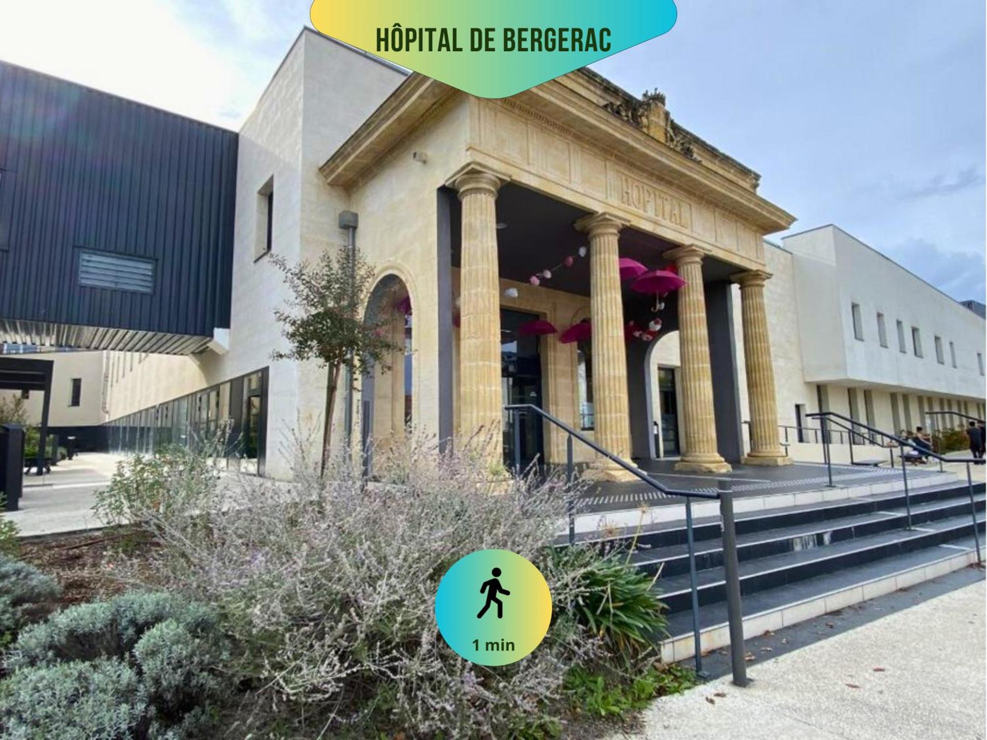 Le Pic'Vert - Free Parking - 400M Hospital - 15Min Train Station & Historic Center - Air Conditionner - Calm & Cosy Bergerac Kültér fotó